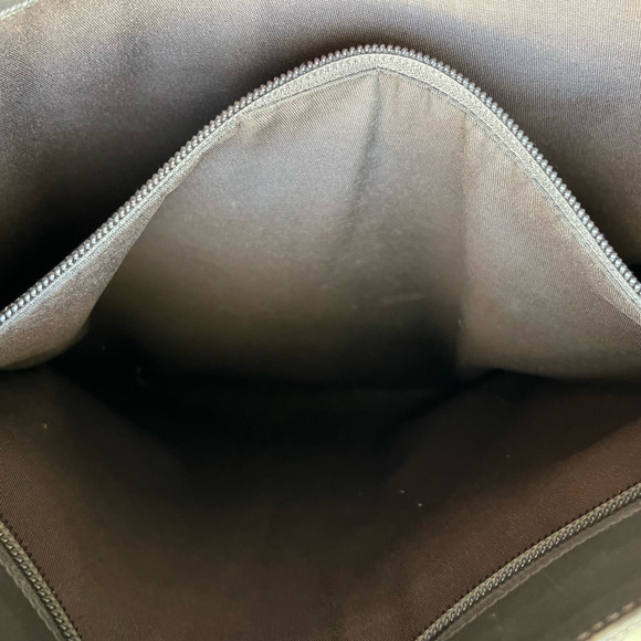 GUCCI GG Supreme Dark Brown Canvas and Leather Tote - Picture 8 of 16